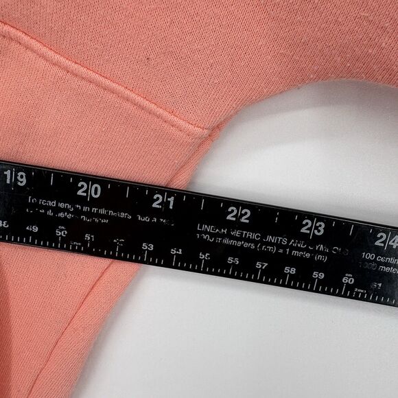 Victoria's Secret PINK Varsity Fleece Logo LargeQuarter Snap Mock Neck - Picture 5 of 8